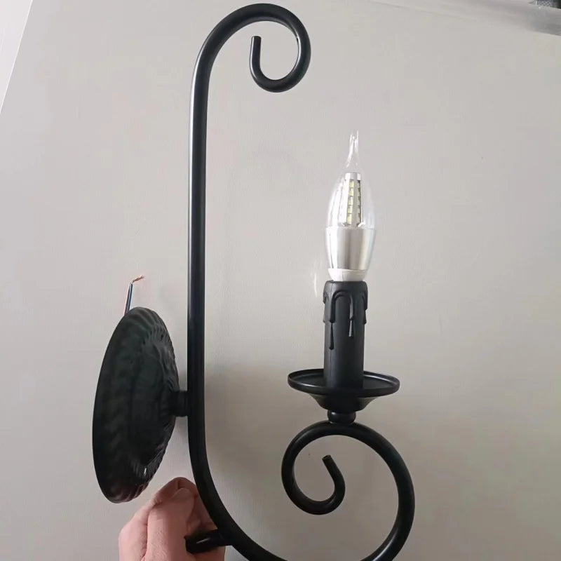 LuminousEra - Elegante Industriële Wandlamp voor Slaapkamers