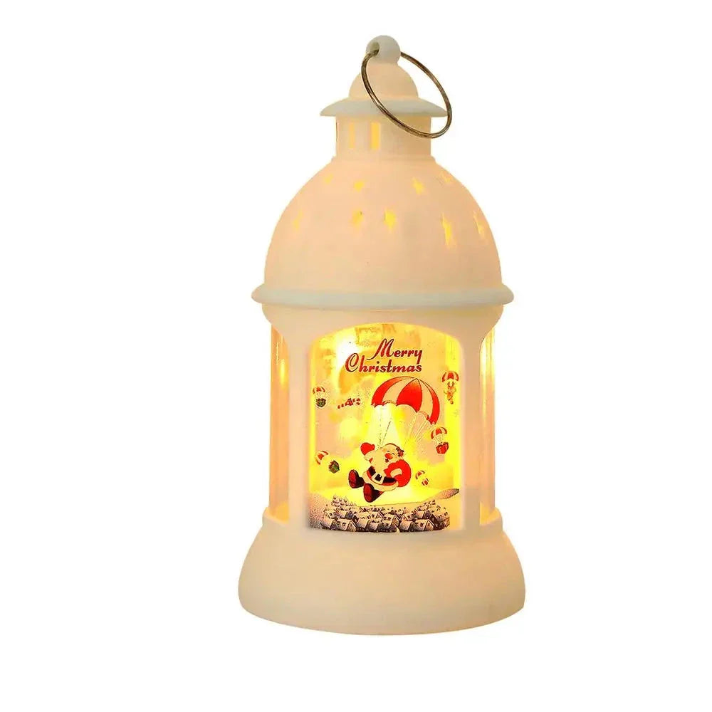 Magische ChristmasHome Kerstlanterns - De Charmante LED-Kerstman Lantaarns