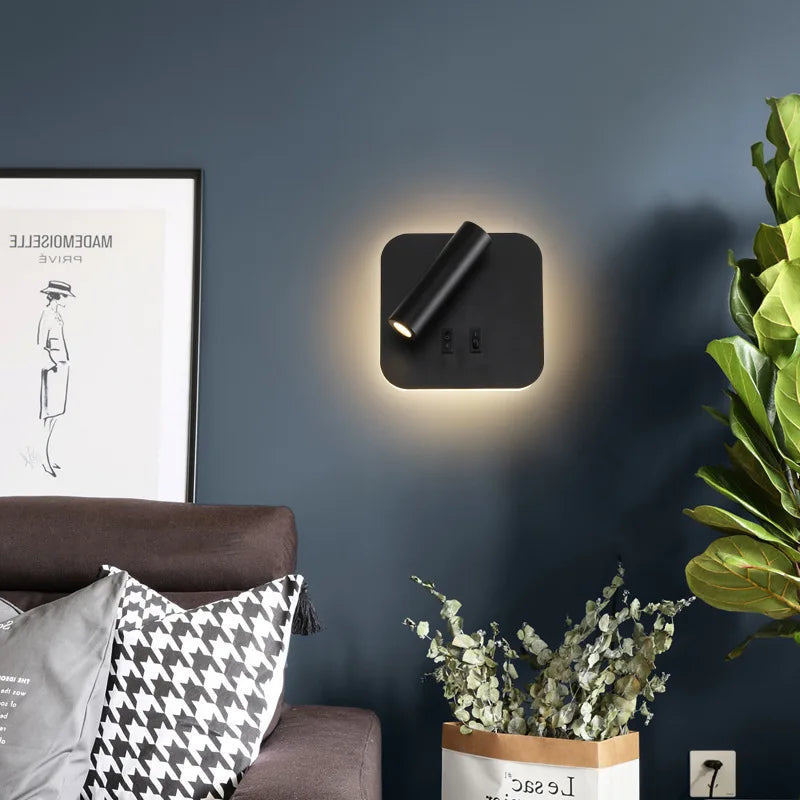 FlexiGlow Light – Verstelbare LED Wandlamp