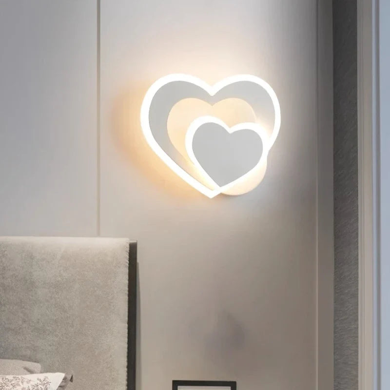 HeartGlow Wall Lamp - Moderne LED Verlichting
