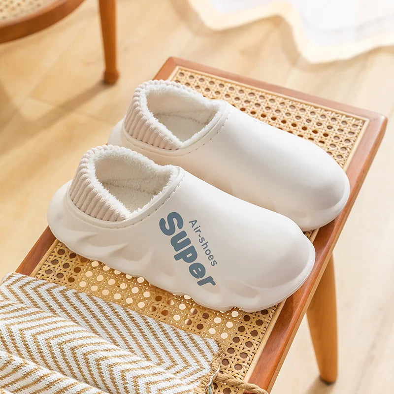 CozySol Slippers - Stijlvolle Katoenen Slippers voor Ultiem Wintercomfort