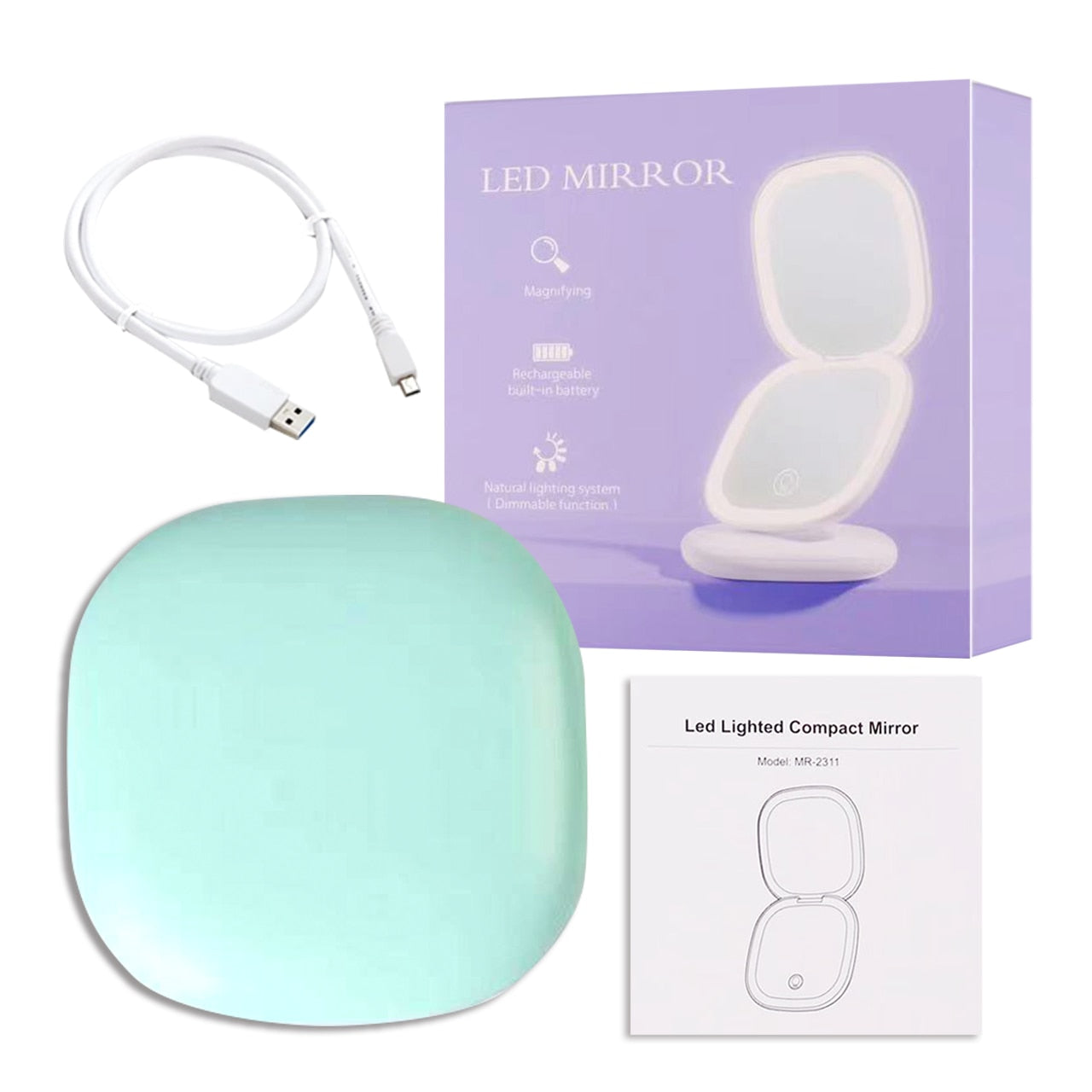 GlowMirror - Verlichte Spiegel voor een Stralende Look