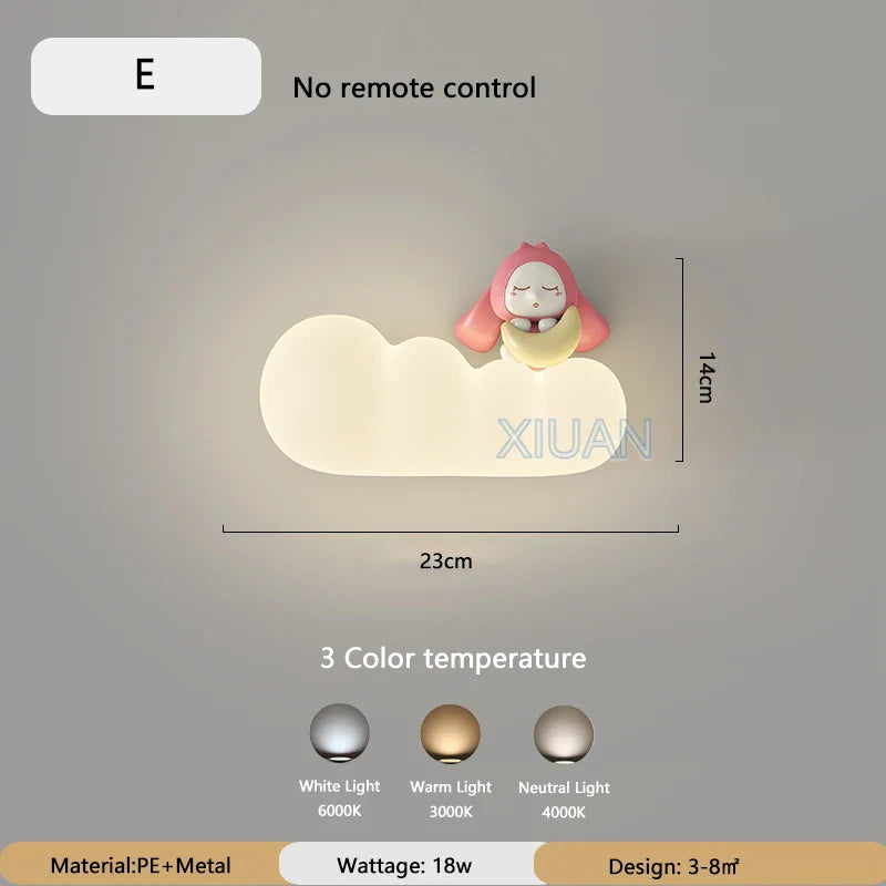 KidsDream Lamp - Speelse LED Wandlamp voor Kinderkamer