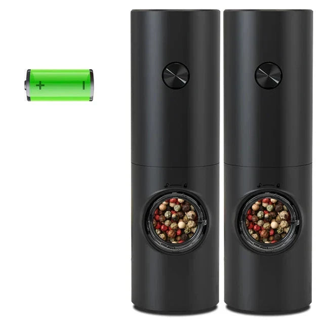 GrindPro - Moderne Elektrische Peper- en Zoutmolen met LED