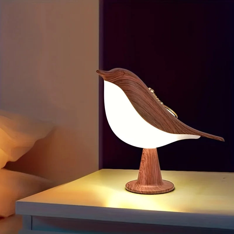Speelse Vogel Nachtlamp – Touchbediening & Verstelbare Lichtkleuren
