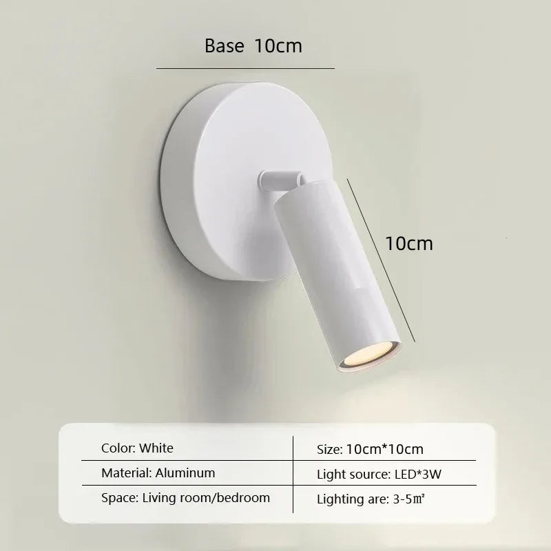 LumiNest – Elegante LED Wandlamp voor Slaapkamer & Hotel