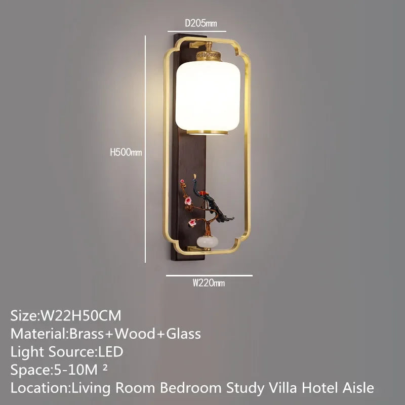 BrassGlow Wall Lamp - Elegante Messing Wandverlichting