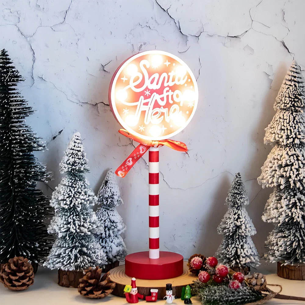 Polaris Glow Kerstlamp - Retro LED Kerstlamp voor Betoverende Decoratie