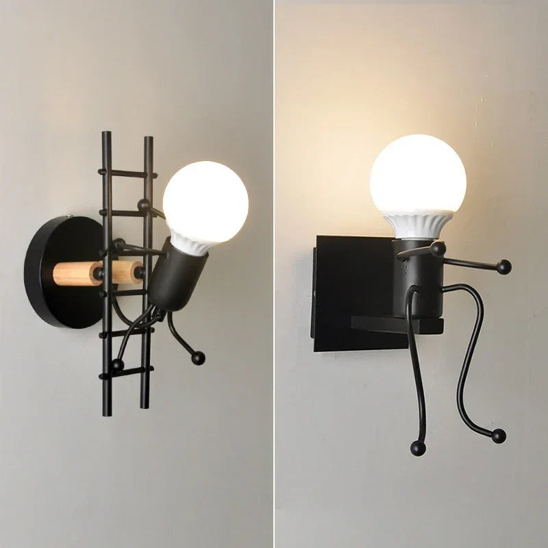 RobotLume – Trendy LED Wandlamp voor Kids