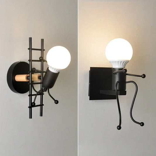 RobotLume – Trendy LED Wandlamp voor Kids
