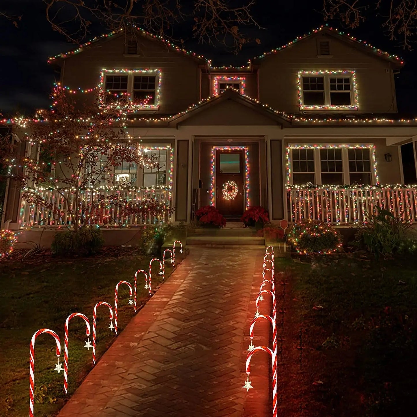 JardinEtoile Kerstverlichting - Betoverende Zonne-energie Kerstverlichting voor Buiten