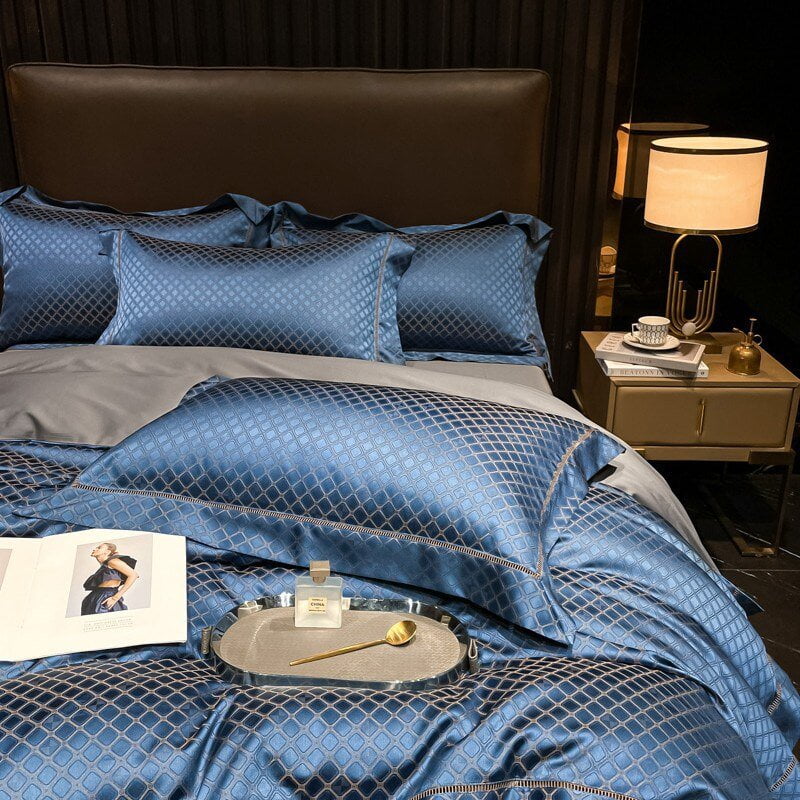 Royale Diamond – Luxe Egyptisch Katoenen Dekbedovertrekset