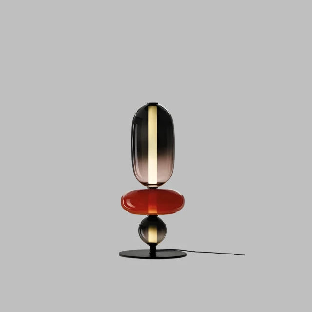 ChromaLuxe - Designer Vloerlamp met Kleuraccenten voor een Sprankelende Sfeer