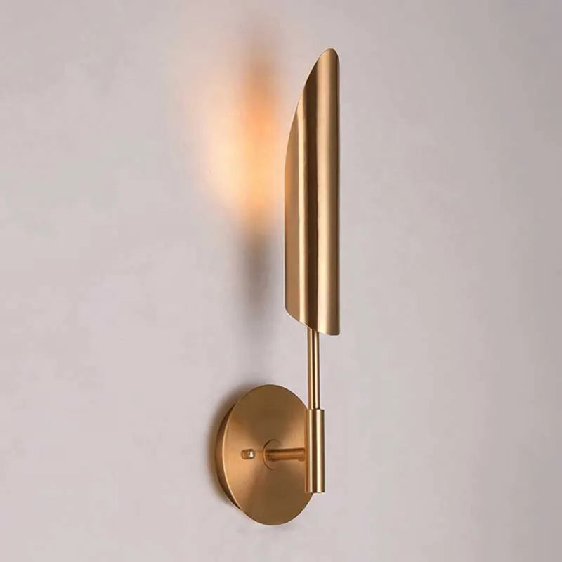 LuxeGlam - Gouden Industriële Wandlamp voor Thuis en Hotel