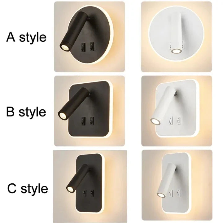 FlexiGlow Light – Verstelbare LED Wandlamp