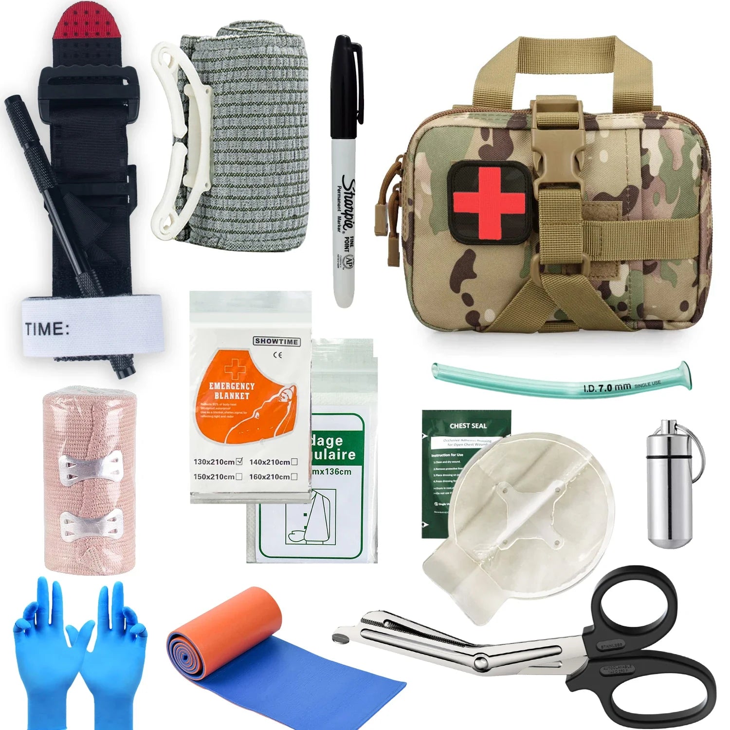 MedShield - Complete Trauma EHBO Kit voor Noodhulp