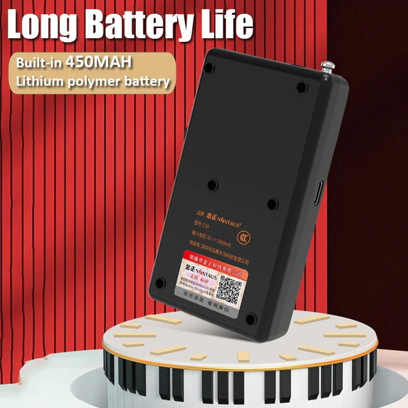 SoundPocket Mini - Draagbare Bluetooth Radio & MP3 Speler