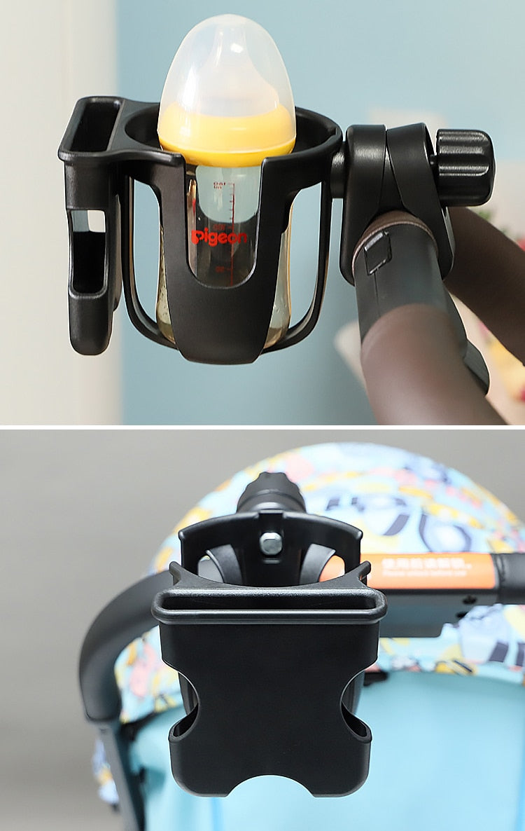 StrollerEase - Multifunctionele Fles & Telefoonhouder