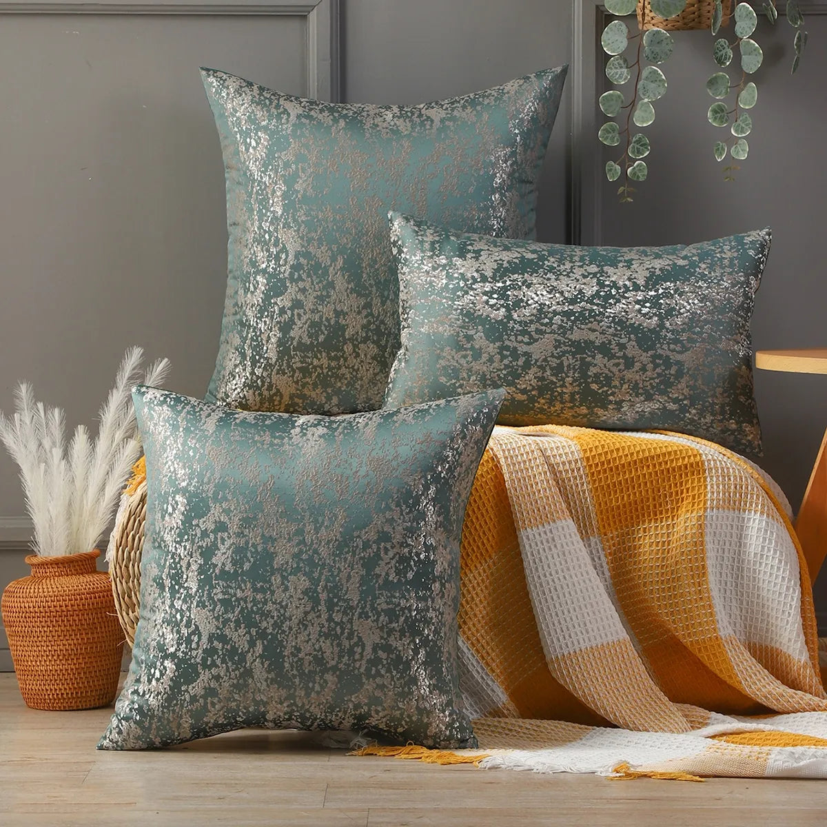 Nordic Kussenhoes - Scandinavische Luxe Kussenhoes – Minimalistisch Design voor Interieur