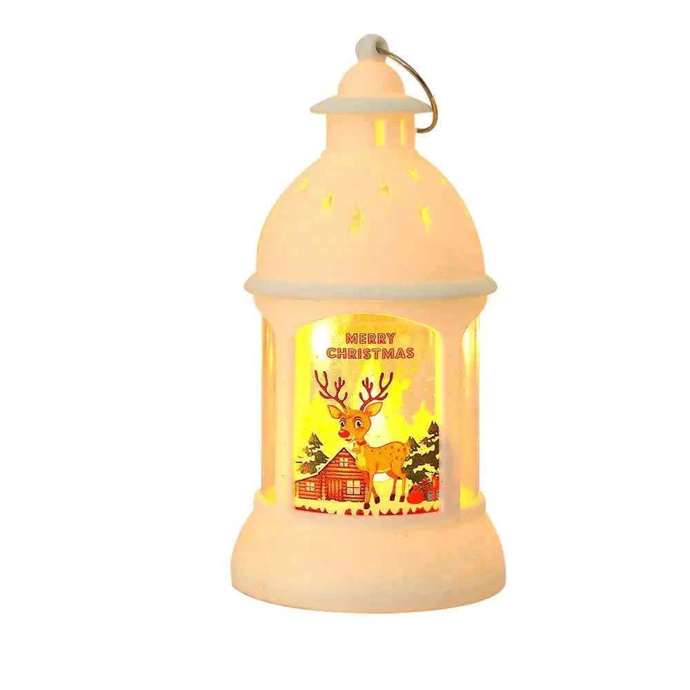 Magische ChristmasHome Kerstlanterns - De Charmante LED-Kerstman Lantaarns