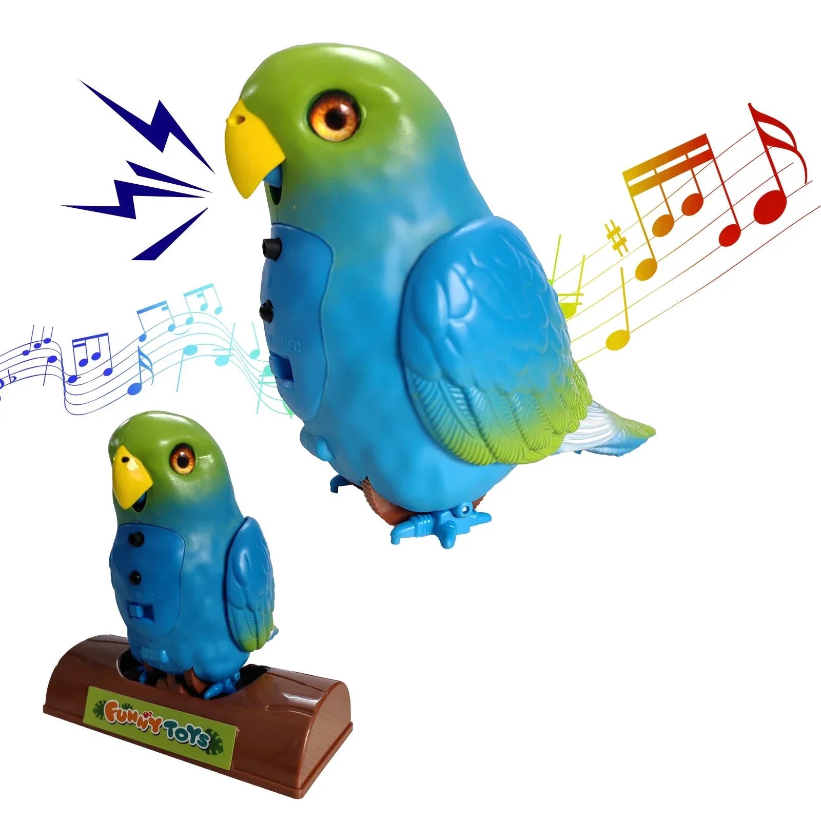 ChatBird Toy – Interactieve Papegaai die Praat en Zingt
