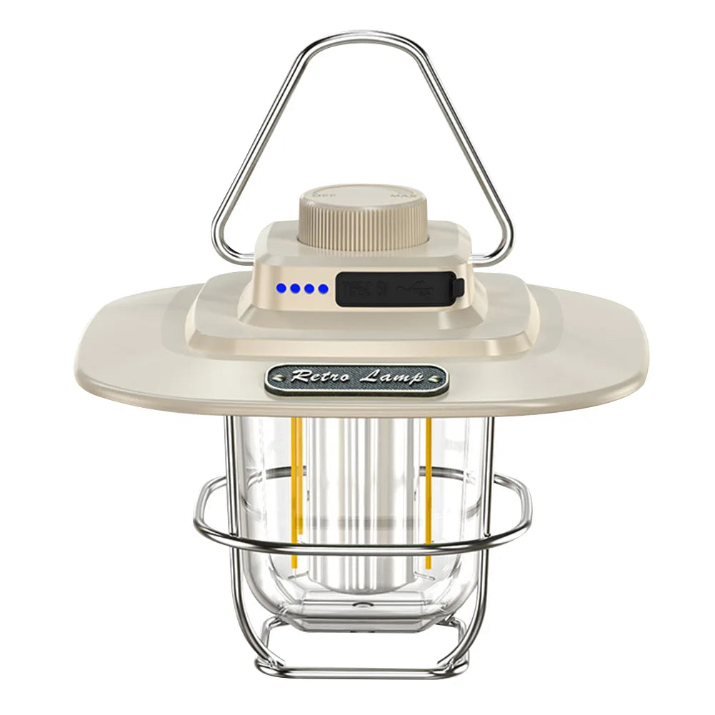 RetroLuxe - Vintage Buitenlamp voor Avontuurlijke Momenten