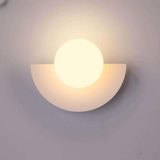 Noorderlicht Charme - Halvemaan Wandlamp van Metaal