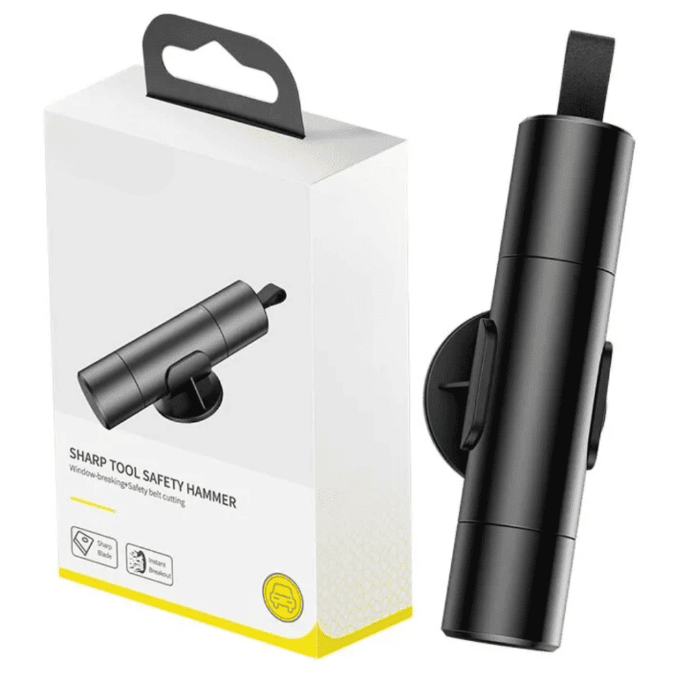 RescueBlade – Compacte Veiligheidshamer voor Noodsituaties