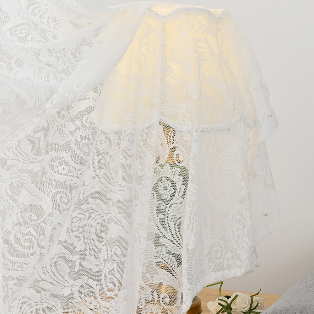 EleganceSheer Gordijn - Luchtig Transparant Witte Raambekleding