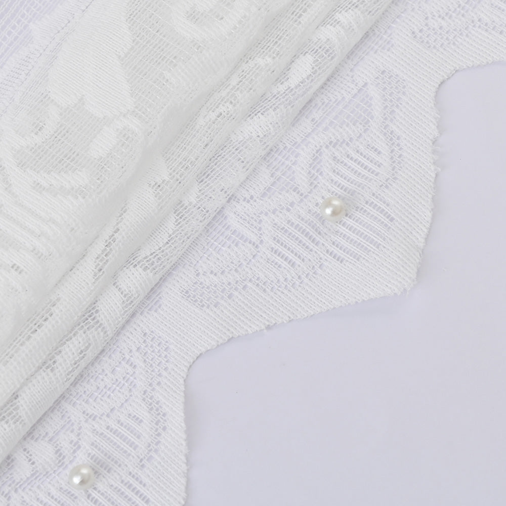 EleganceSheer Gordijn - Luchtig Transparant Witte Raambekleding