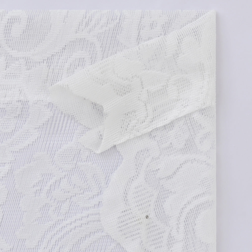 EleganceSheer Gordijn - Luchtig Transparant Witte Raambekleding