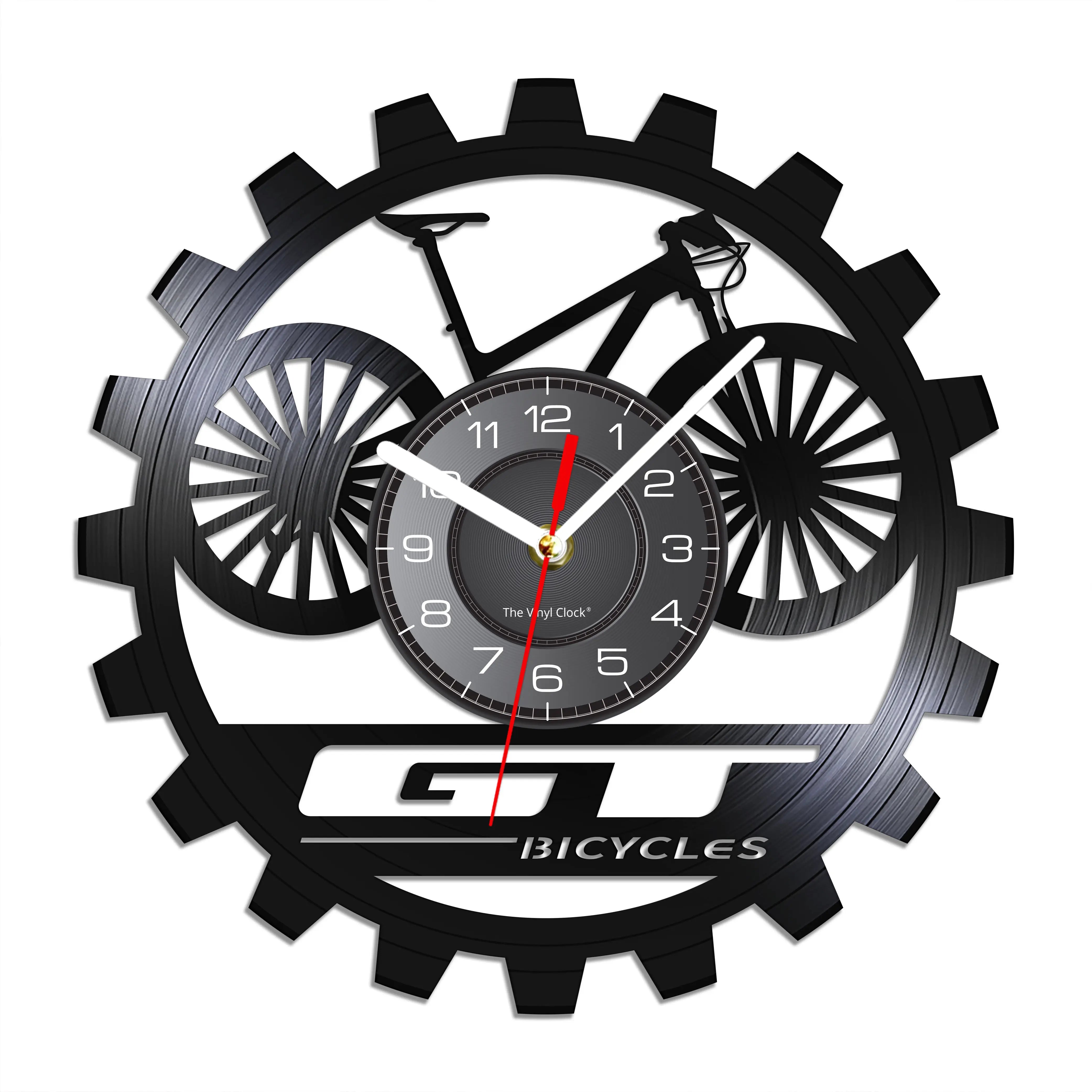 VinylCycle Clock – Unieke Kleurveranderende Vinyl Wandklok