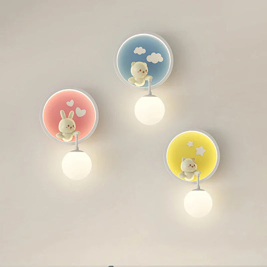 RomanticWall Light – Speelse Dieren Wandlamp voor Kinderen