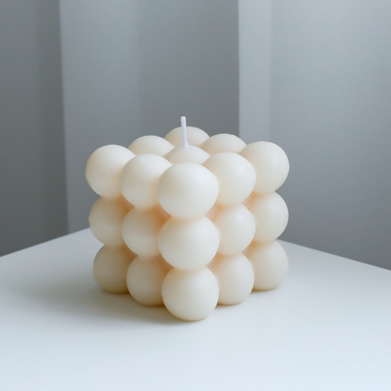 BubbleGlow Candle - Trendy Kaars voor Jouw Interieur