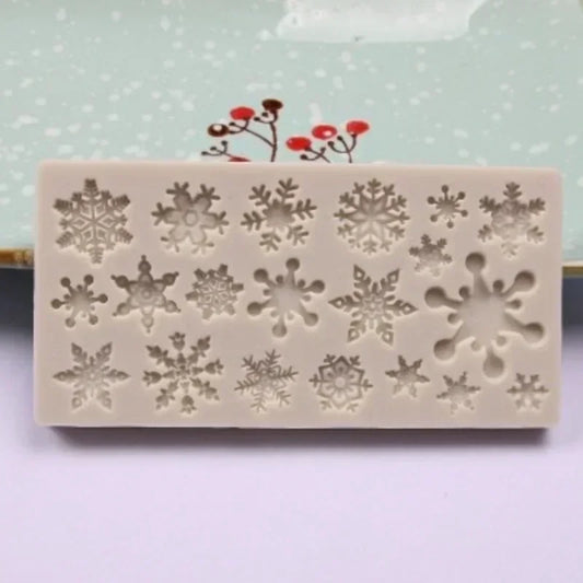 Snowflake Delight – Siliconen Bakvorm voor Wintertraktaties