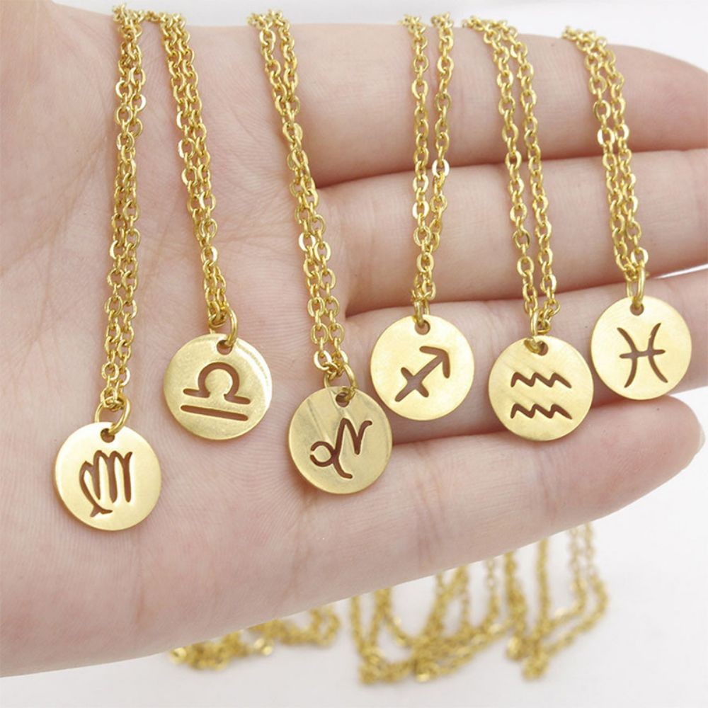 Zodiac Necklace | Duurzaam RVS, Blijft Stralend!