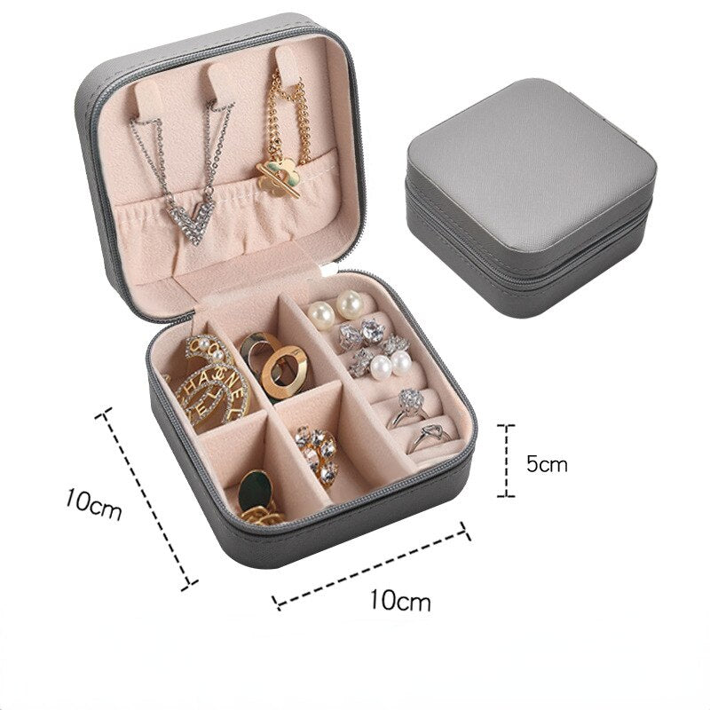 JewelryVault - Luxe Draagbare Sieradendoos Organizer