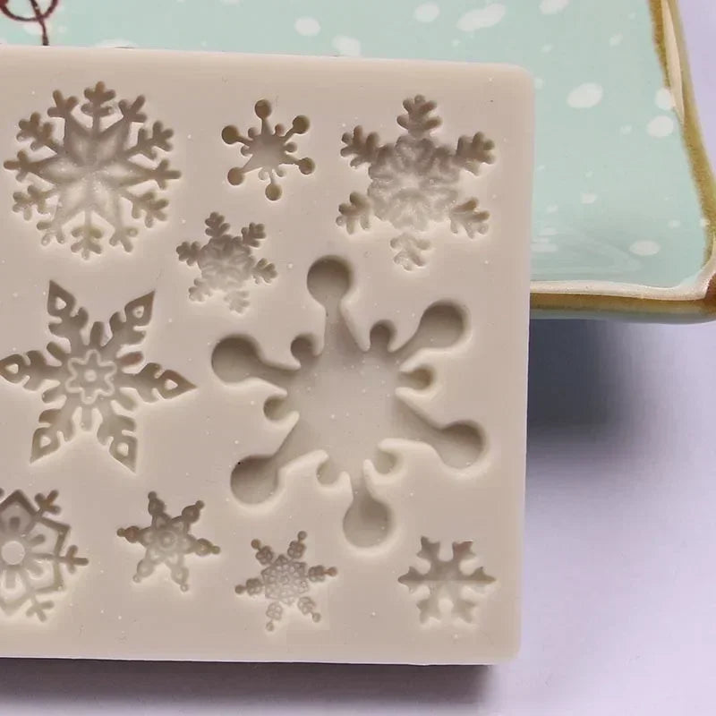 Snowflake Delight – Siliconen Bakvorm voor Wintertraktaties