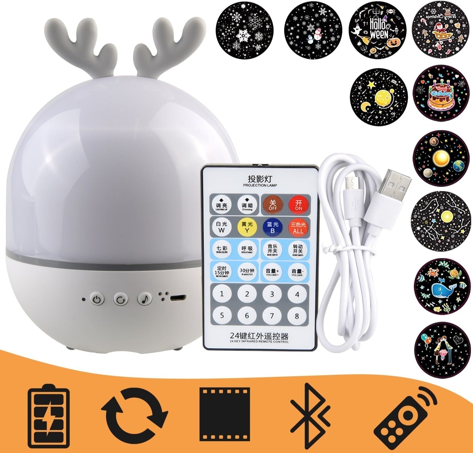 Droomster Projector - Magische Sterrenhemel voor Slaap en Ontspanning