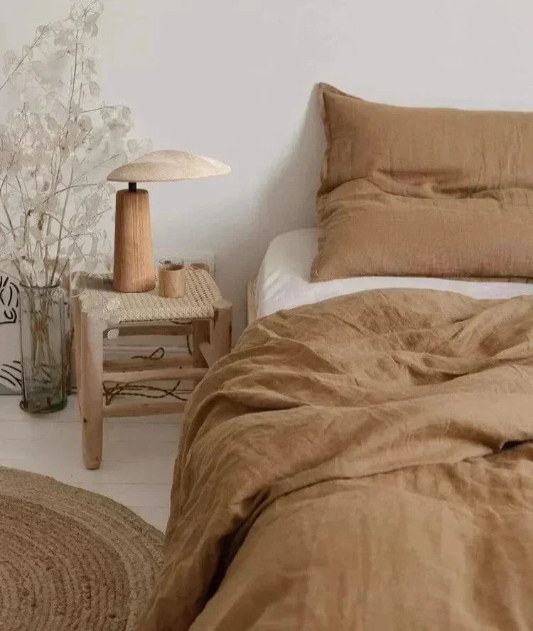 ZenGlow - Retro Houten Lamp voor Serene Verlichting