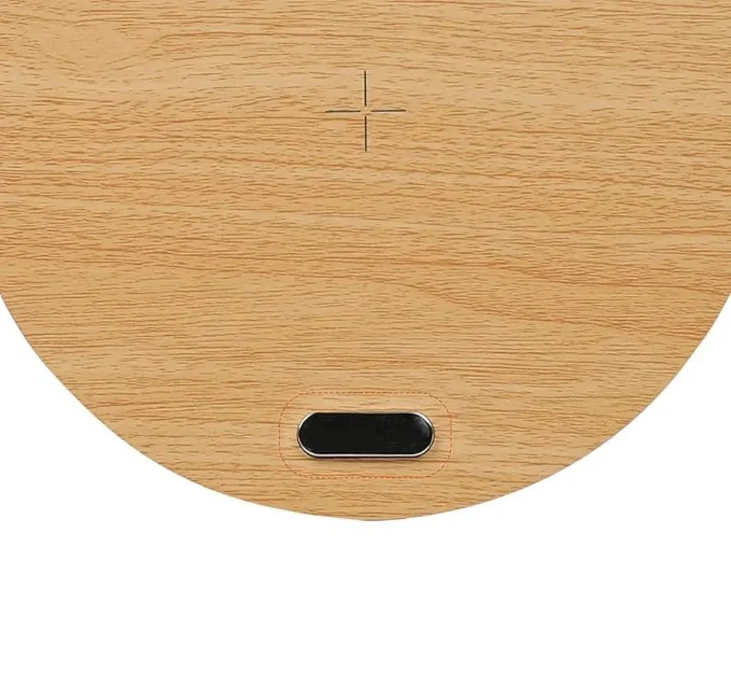 PowerGlow - Draadloze 15W Oplader met Bureau Lamp