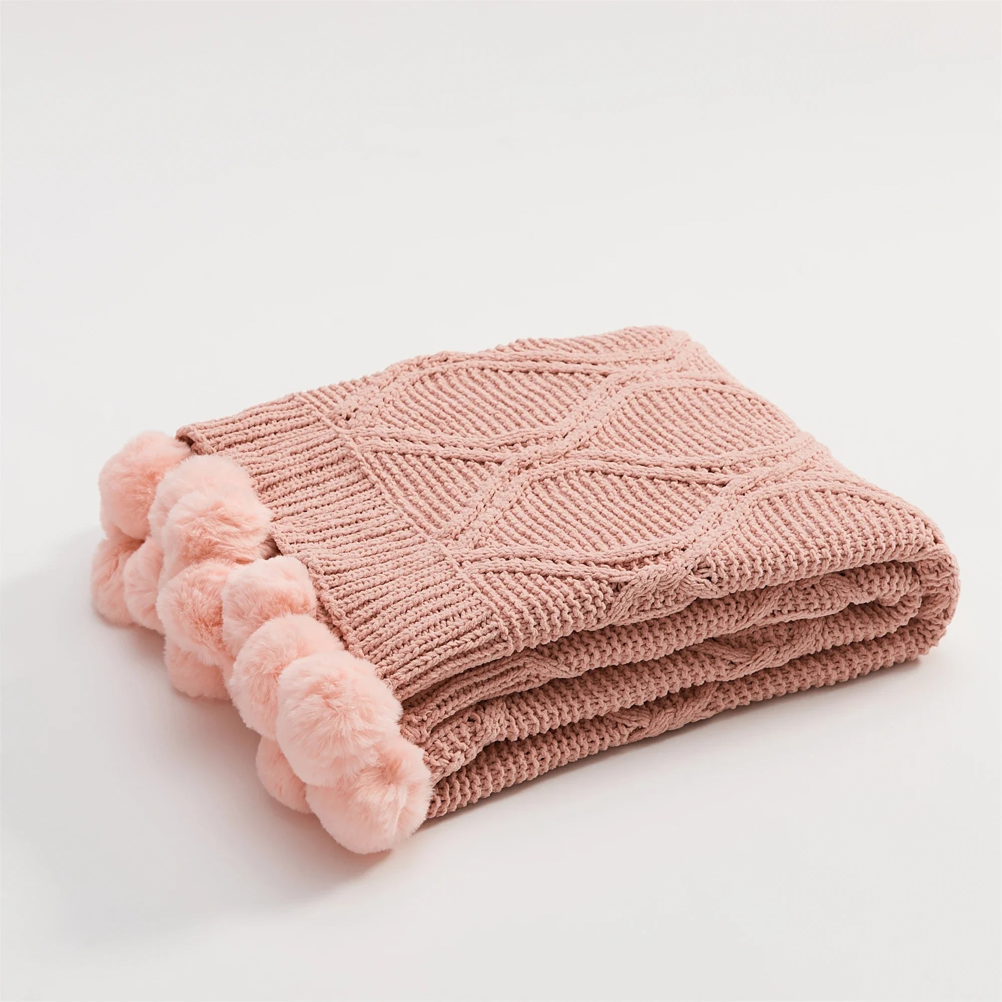 HeartCozy Blanket – Luxe Chenille Deken met Hartfranjes