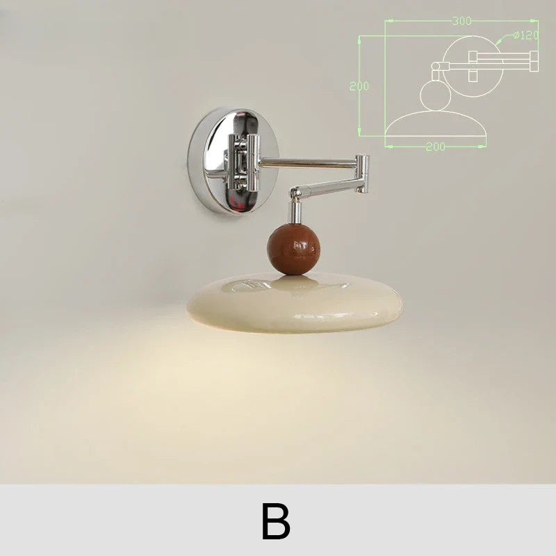 TelescopicLamp – Verstelbare Vintage Bedlamp in Punkstijl