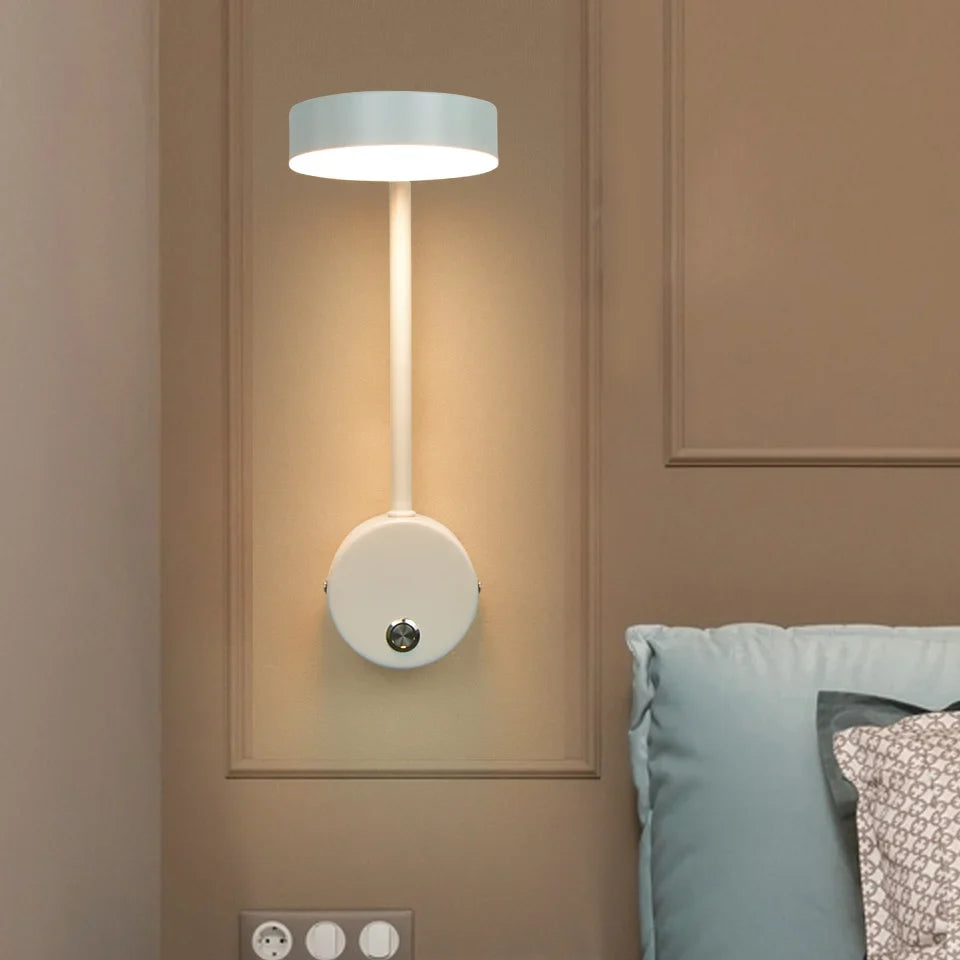NordicGlow - Verstelbare LED Wandlamp voor Modern Interieur