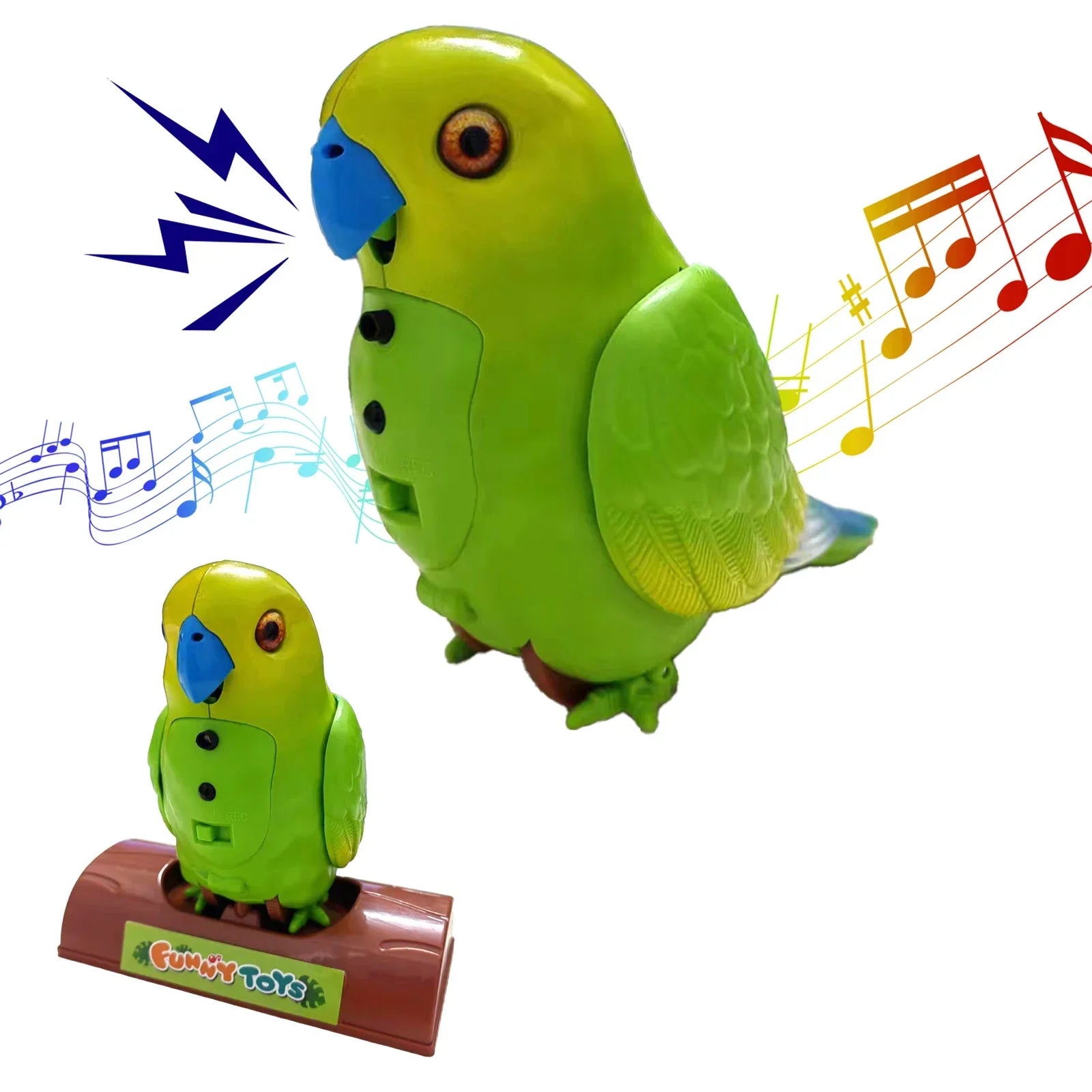 ChatBird Toy – Interactieve Papegaai die Praat en Zingt