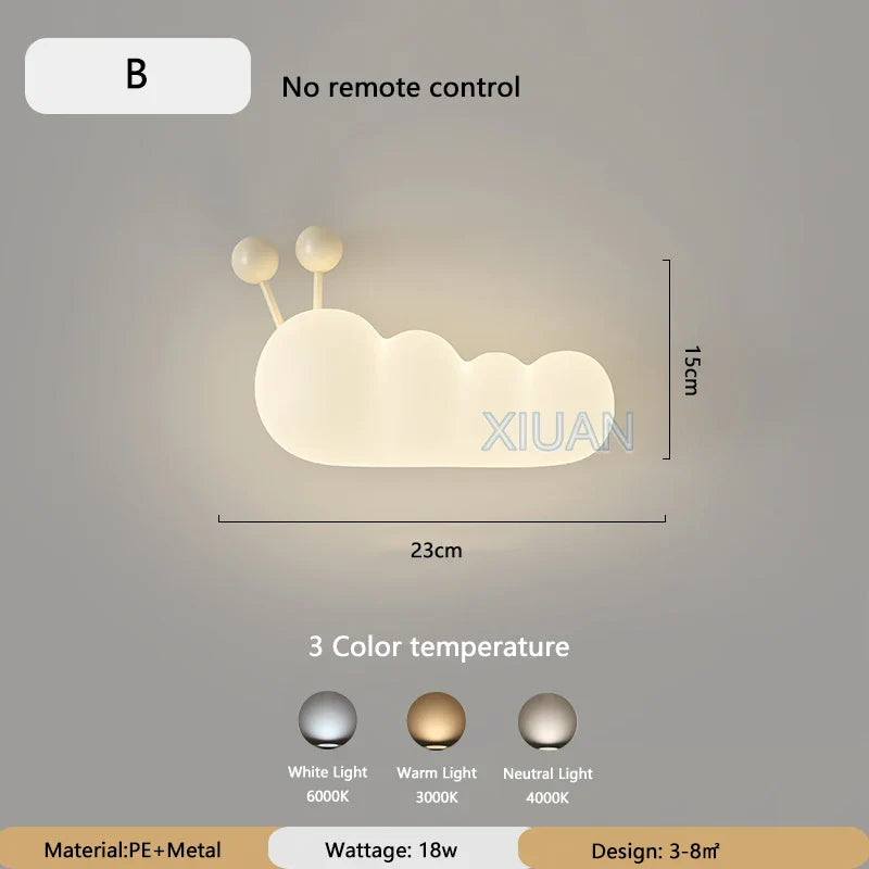 KidsDream Lamp - Speelse LED Wandlamp voor Kinderkamer