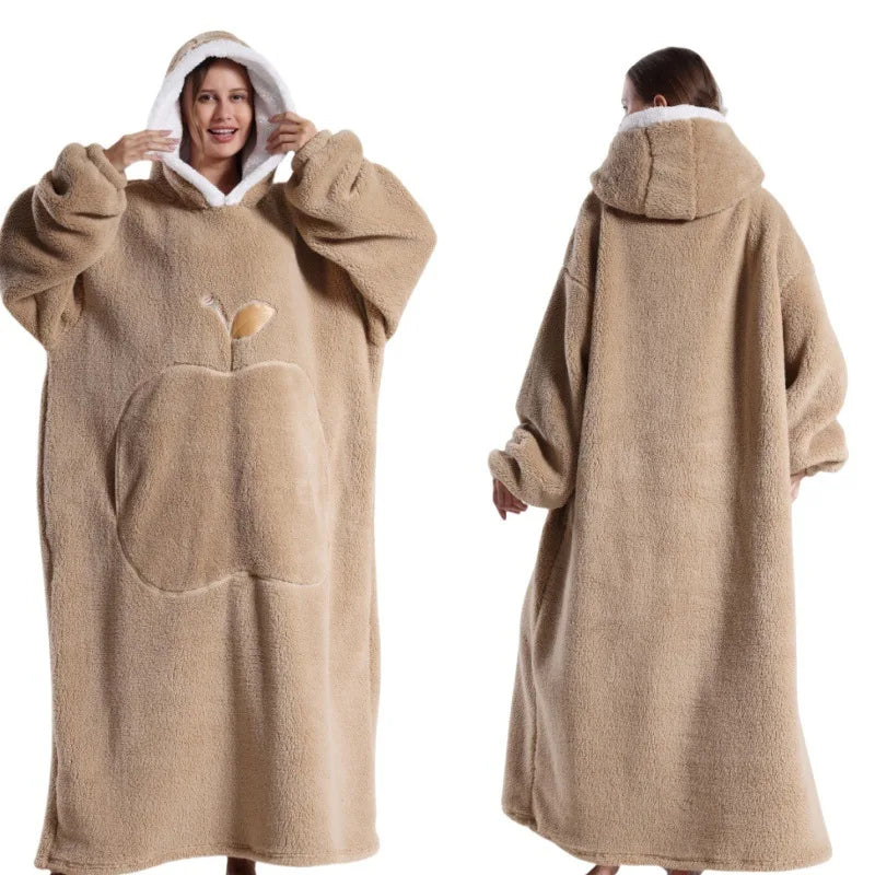 SnuggleHood - Luxe Oversized Fleece Hoodie voor Ultiem Comfort