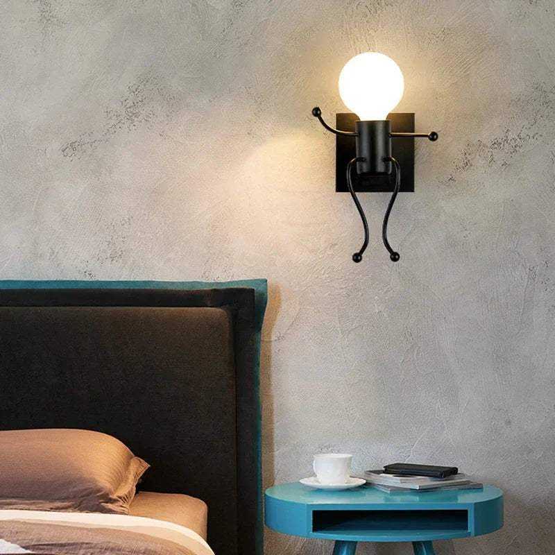 RobotLume – Trendy LED Wandlamp voor Kids