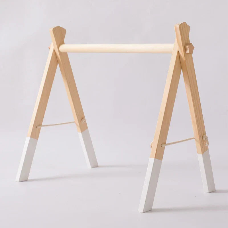 Montessori RattleFrame - Houten Speelgoed met Speeltjes
