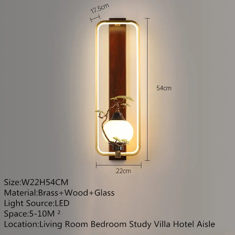 BrassGlow Wall Lamp - Elegante Messing Wandverlichting